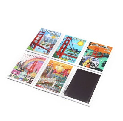 Custom 2.5" x 3.5" PressMagnets – Durable Metal Photo Magnets for Fridge, Locker, or Gifts (6, 9, or bulk 50 Pack)